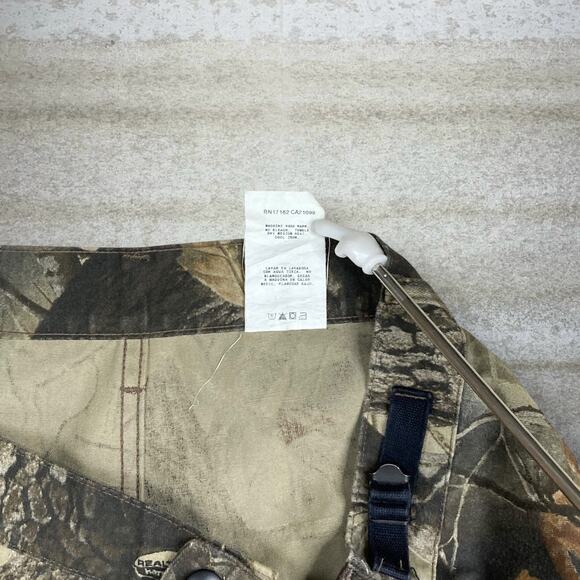 Vintage Realtree Hunting Camo Tactical Pants Baggy Wide Leg Cargos Woodland 90s - Picture 5 of 5